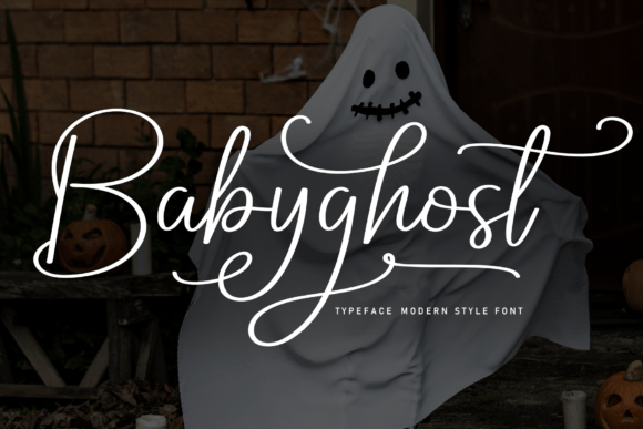 Babyghost Font: A Handwritten Typeface for Modern Branding