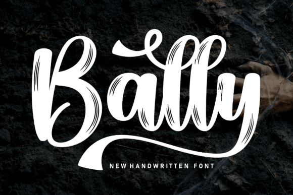 Bally Font: A Handwritten Typeface for Beautiful Craft Projects
