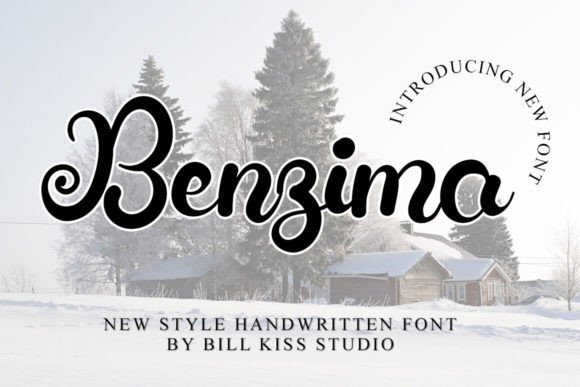 Benzima Typeface: Elevating Brand Identity with Elegance