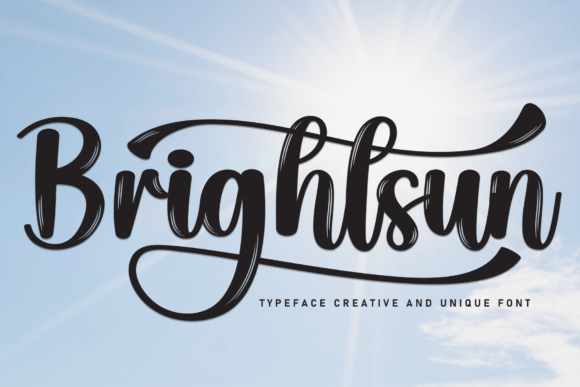 Brightsun: A Font for Polished Branding