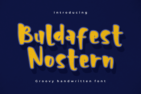 Buldafest Nostern: A Script Font for Heartfelt Design
