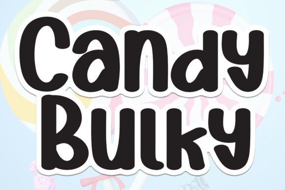 Candy Bulky: A Sweet Font for Business