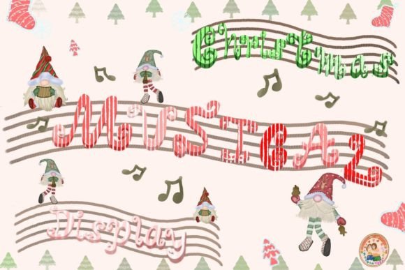 Christmas Musical Font: Elevating Campaigns with Elegance