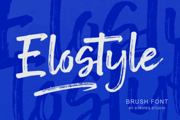 Elostyle: A Handwritten Font for Editorial Grace