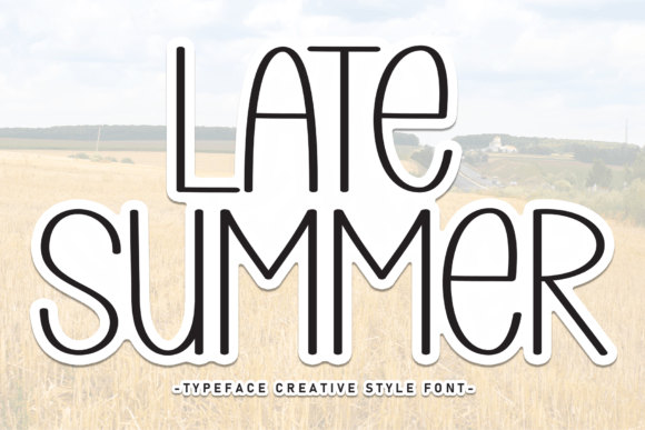 Late Summer Font for Web Design