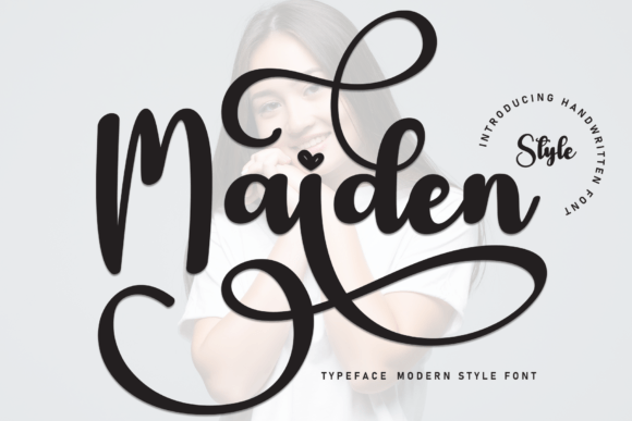 Maiden: Elegant Script Font