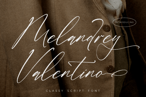 Melandrey Valentino: A Script Font for Modern Web Design
