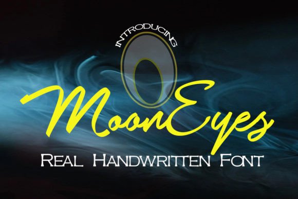 Mooneyes: A Stylish Script Font for Marketers