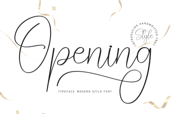 Opening: A Sweet Font for Business Branding