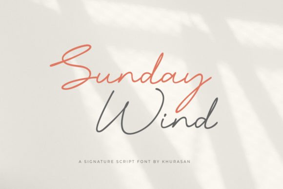 Sunday Wind: A Stylish Font for Business Branding