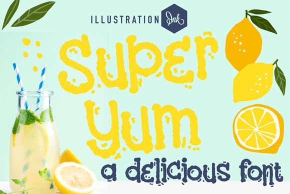 Super Yum: A Hand-Crafted Font for Creative Brands