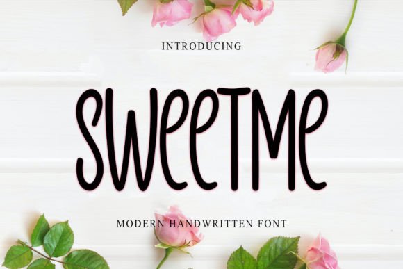 Sweetme: A Stylish Handwritten Font