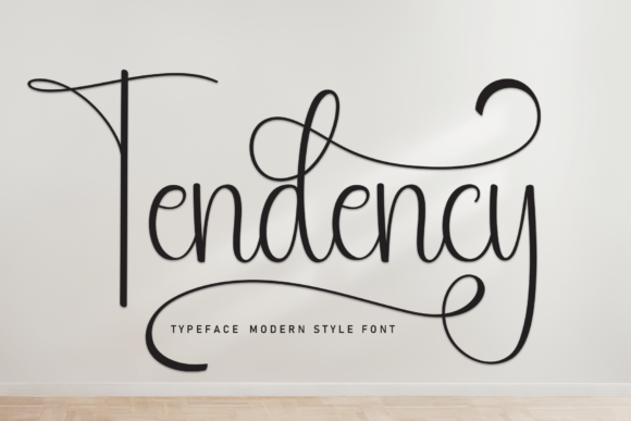 Tendency: A Sweet Font for Business Branding