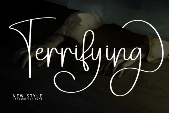 Terrifying: A Handwritten Font That Packs a Visual Punch