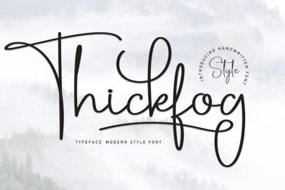 Thickfog: A Handwritten Font That Elevates Editorial Design