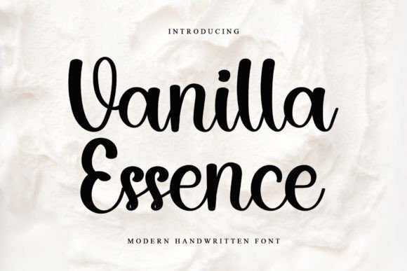 Vanilla Essence: A Font for Creative Campaigns