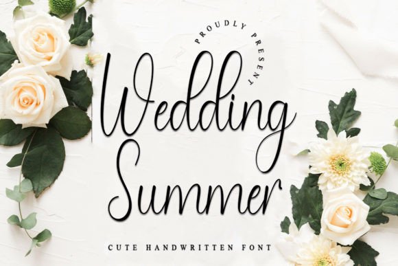 Wedding Summer Typeface for Editorial Elegance